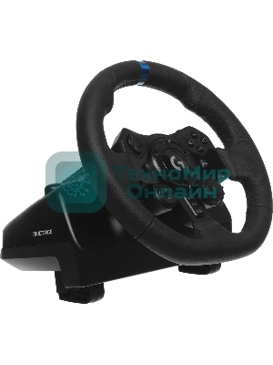 Руль Logitech G923 10кноп. (с педалями) черный