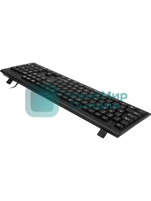 Комплект клавиатура+мышь Oklick 620M проводной, USB, 1200 DPI, чёрный