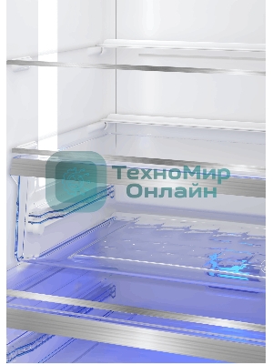Холодильник Beko B5RCNK366HDW белый двухкамерный 368л морозилка снизу, No Frost