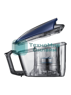 Пылесос Samsung SC18M3120VB синий, 380/1800 Вт, уборка сухая, пылесборник контейнер 2 л