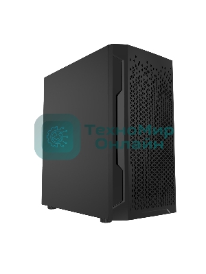 Компьютерный корпус Powercase Mistral Micro Z2B SI, Non Window, Mesh, 2x 120мм fan, черный, mATX (CMIMZB-F2SI)