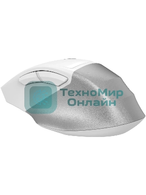 Мышь беспроводная A4Tech Fstyler FG45CS Air2 белый/серебристый, 2000 dpi, радиоканал, USB, кнопки - 7