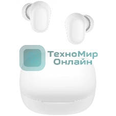 Наушники TWS Xiaomi Redmi Buds 6 Play белый, внутриканальные, Bluetooth, быстрая зарядка, до 7 ч