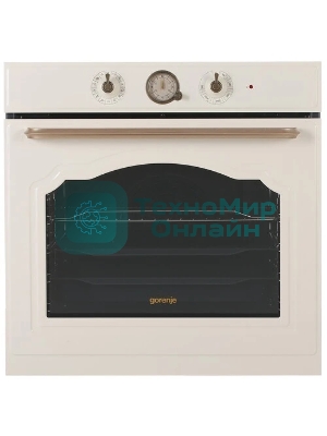 Духовой шкаф электрический Gorenje BOS67371CLI бежевый, встраиваемый