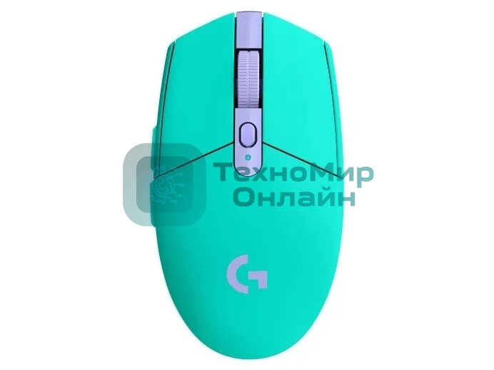 Мышь беспроводная игровая Logitech G304 зеленый 910-006382