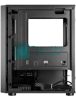 Компьютерный корпус Ginzzu CL406 mATX FAN 3*12 FRGb (12RR4)