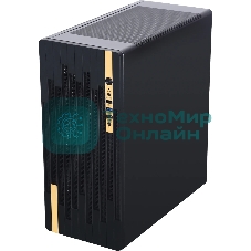 Компьютерный корпус Accord ACC-188R2 черный без БП ATX 4x120мм 1xUSB 2.0 1xUSB 3.0 1xUSB3.1 audio