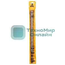 Бур по бетону Denzel двойная спираль, Cobalt W-tip, 20x310 мм, SDS PLUS