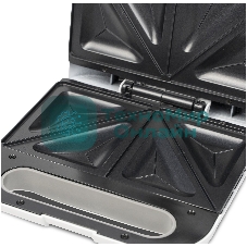 Сэндвич-тостер Galaxy Line GL 2962, белый, с несъемными пластинами, 800 Вт, индикаторы нагрева и сети, антипригарное покрытие рабочей поверхности, теплоизолированный корпус, прорезиненные ножки, препятствующие скольжению