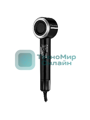 Фен BRAYER BR3028 черный, 1600 Вт, ионизация
