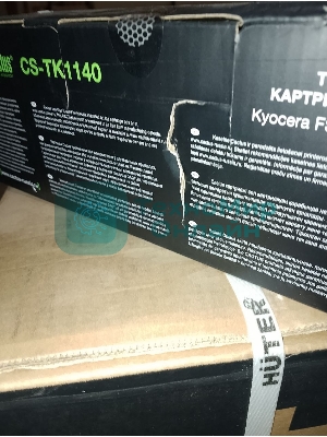 (Поврежденная упаковка) Картридж лазерный CACTUS CS-TK1140 черный ((7200стр.) для Kyocera FS-1035/1135 /M2535dn) (CS-TK1140)