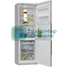 Холодильник Pozis RK FNF-170 серебристый двухкамерный 220/94 л морозилка снизу