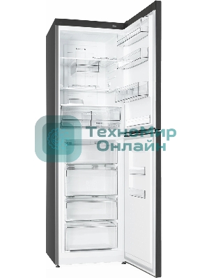 Холодильник Atlant ХМ-4623-159-ND черный металлик двухкамерный 187/125л морозилка снизу, No Frost