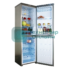 Холодильник ОРСК 177 MI металлик двухкамерный 220/160л морозилка снизу