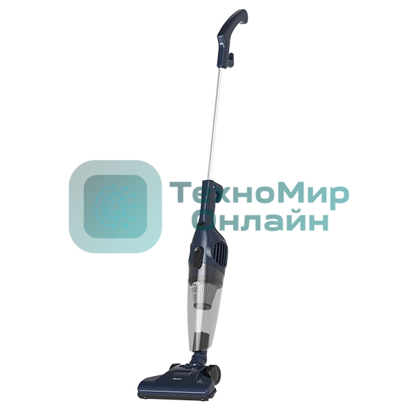 Пылесос вертикальный Blackton Bt VC1605B синий, питание от сети, 80 Вт, уборка сухая, пылесборник 0.5 л