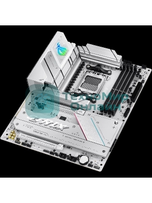 Материнская плата ASUS ROG STRIX B850-A GAMING WIFI, AM5, AMD B850, 4xDDR5, 2xSATA, 4xM.2, 1xPCIe 5.0 x16, 1xPCIe 4.0 x16, 1xPCIe x4, 1xDP, 1xHDMI, 1x2.5Gb LAN, 1xUSB-C 20Gbps, 1xUSB-C 10Gbps, 2xUSB-A 10Gbps, 4xUSB 5Gbps, 2xUSB-A 2.0, 3x3.5 мм, 7.1, ATX