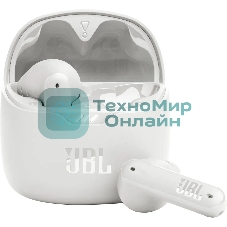 Наушники TWS JBL Tune Flex белый, вкладыши/внутриканальные, Bluetooth, активное шумоподавление, до 8 ч