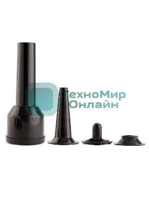 Мясорубка электрическая DELTA LUX DE-600M черный, 3000 Вт, 2.5 кг/мин, реверс, защита от перегрузки, насадки - 6