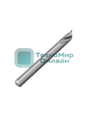 Сверло спиральное по металлу Denzel 4,5 x 80 мм, Р6М5, Golden Tip