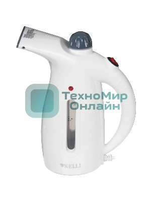 Отпариватель Kelli KL-317 белый, 1700 Вт, 20 г/мин, 350 мл