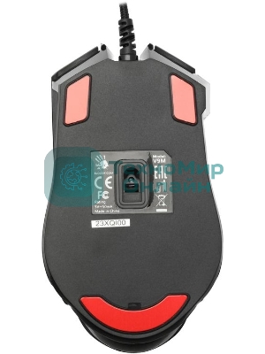 Мышь проводная A4Tech Bloody V9M черный, 4000 dpi, USB, кнопки - 9