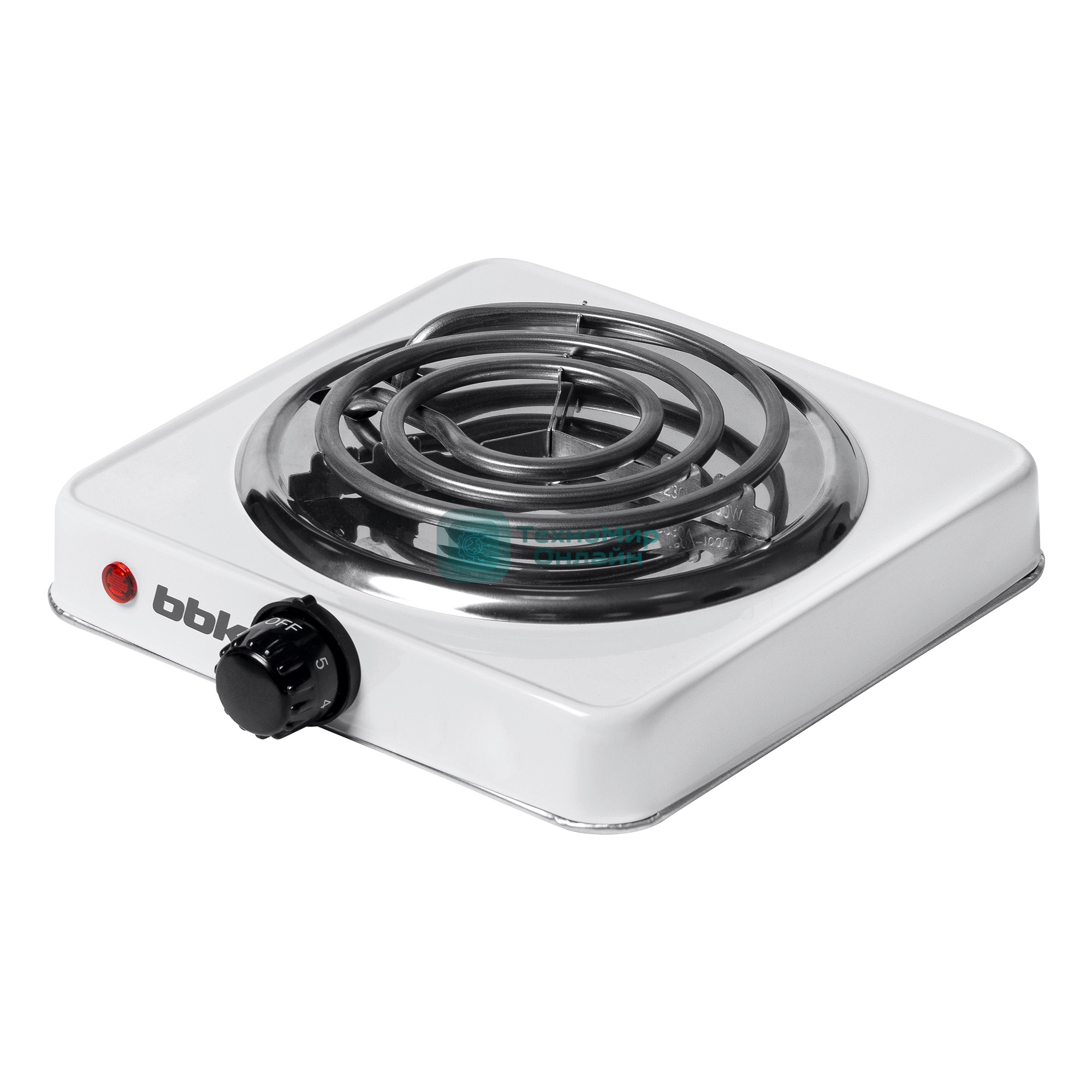 Плита настольная электрическая BBK BHP-100 белый