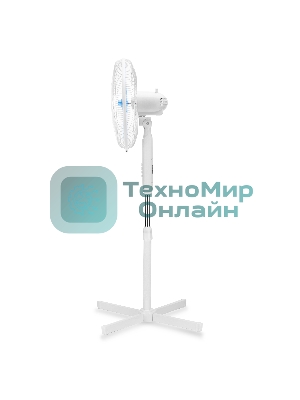 Вентилятор напольный Coolfort CF-2029 40Вт скоростей:3 белый