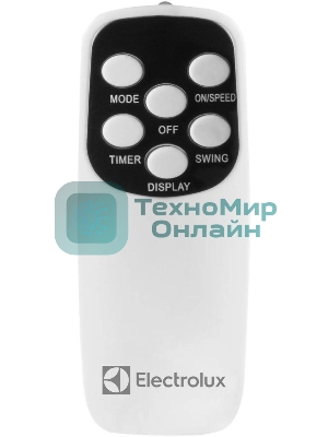 Вентилятор Electrolux EFF-901N чёрный/белый, напольный, 45 Вт, 3 скорости, 40 см