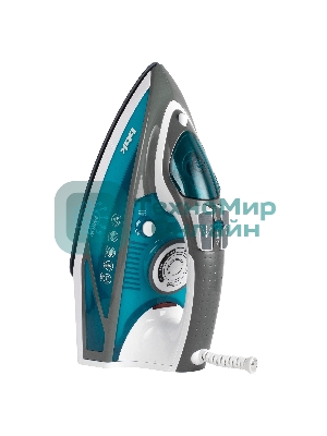 Утюг BBK ISE-2402 синий, 2400 Вт, 40 г/мин, 140 г/мин, 450 мл