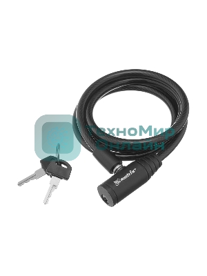 Замок тросовый универсальный Matrix 8 х 1200 мм