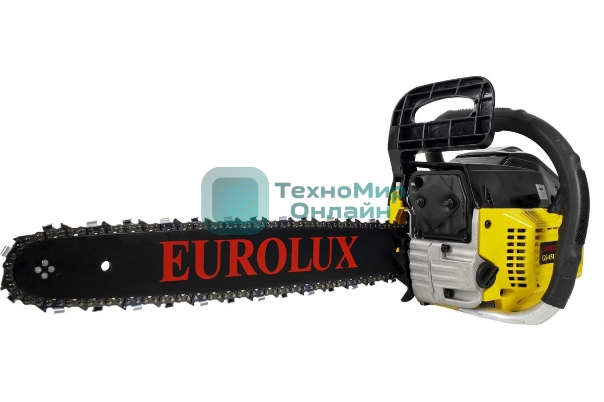 Бензопила Eurolux GS-4518 черный/желтый 70/6/25