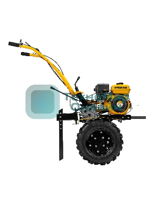 Мотоблок Denzel DPT-170S, 7 л.с., ремен.сцеп, фрез 3х4, ШОМ, передачи 2В/1Н