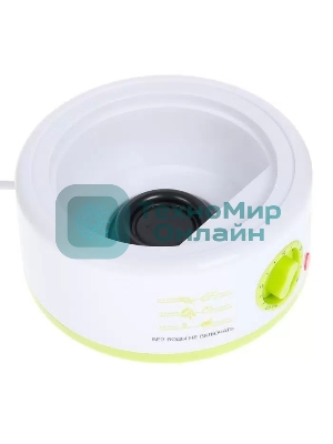 Пароварка электрическая Sakura SA-7213GR 2ч (5,0л) 500Вт бел/зел