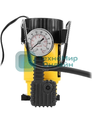 Компрессор автомобильный Denzel DС-20, 12 В, 10 атм., 35 л/мин