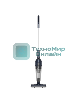 Пылесос вертикальный Blackton Bt VC1605B синий, питание от сети, 80 Вт, уборка сухая, пылесборник 0.5 л