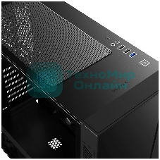 Компьютерный корпус MidiTower Deepcool MATREXX 55 V3 без БП, бок.окно, черный, EATX (DP-ATX-MATREXX55V3)