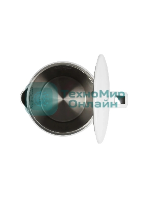 Чайник электрический Atlanta ATH-2450 (белый) 1,7л, нержавейка, двухстенный