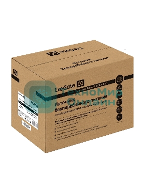 Комплект Источник бесперебойного питания EX295989RUS + батарея 120Aч EX282988RUS 2шт (инвертор, синус, для котла) ExeGate SineTower SZ-2000.LCD.AVR.3SH.1C13.USB <2000VA/1600W, чистый синусоида, LCD дисплей, AVR, 3хSchuko+1хC13, USB, линейно-интерактивный, черный> + батарея ExeGate DT 12120 (12В, 120Ач) 2шт