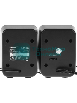 Акустическая система SVEN 130, черный (6 Вт, питание USB)
