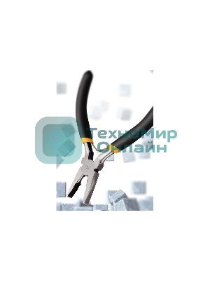 Мини-плоскогубцы Deli DL103045 115 мм, прорезиненная рукоять