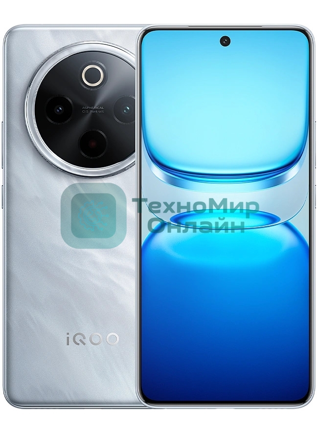 Смартфон iQOO Z10 8/256Gb Техно серебристый