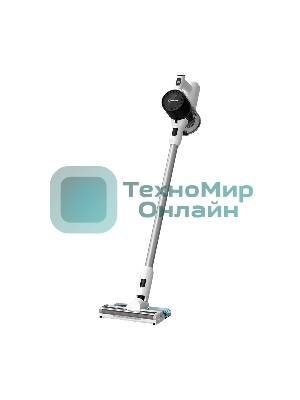 Пылесос вертикальный Libhof VCD-3235 PRO белый/черный, питание от аккумулятора, 350 Вт, уборка суxая/влажная, пылесборник 0.6 л