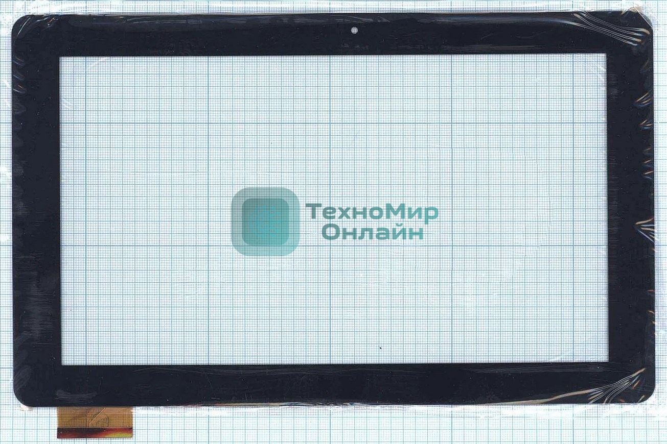 Сенсорное стекло (тачскрин) FPC017H V2.0, черное