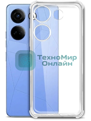 Чехол (клип-кейс) BoraSCO для Tecno Camon 20/20 Pro (4G) 72319 прозрачный
