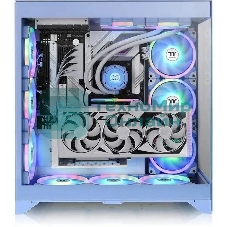 Компьютерный корпус Thermaltake CTE E600MX Hydrangea синий без БП E-ATX 11x120мм 4x140мм 2xUSB 3.0 audio bott PSU