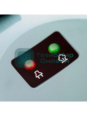 Пароочиститель напольный Kitfort КТ-9187 2000Вт черный/бирюзовый