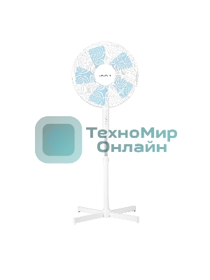 Вентилятор напольный Coolfort CF-2029 40Вт скоростей:3 белый