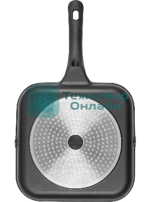Сковорода-гриль Rondell Weiser RDA-1554, 28 см, без крышки, черный