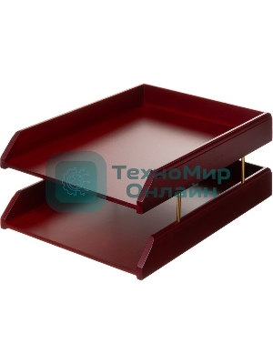 Настольный набор Good Sunrise M6C-25A (6 предметов) фактура красное дерево, материал дерево, бордовый/черный