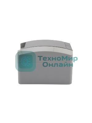 Розетка одноместная Kranz INDUSTRIAL открытой установки с заземлением, IP54 серая